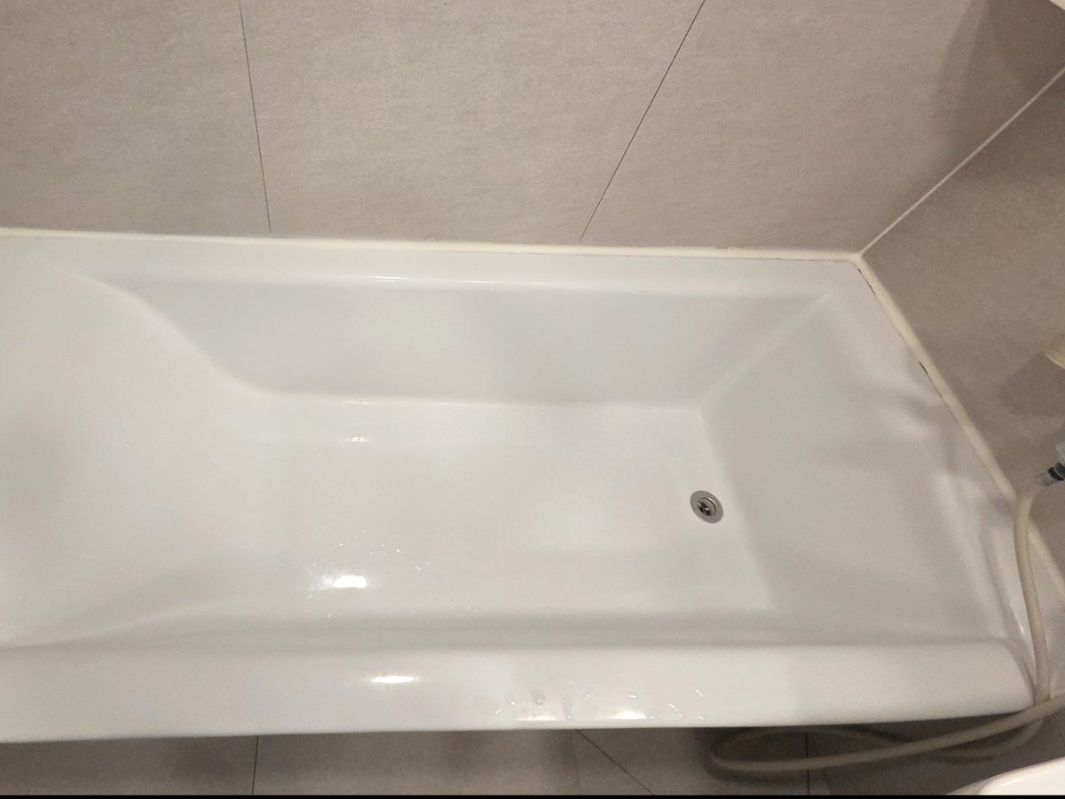 욕조실리콘 시공 현장